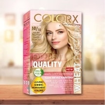 Colorx Saç Boyası Tekli Set - 10.10 Açık Sarı
