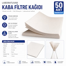 Kaba Filtre Kağıdı 50 Gr 40x40 - 50 Adet