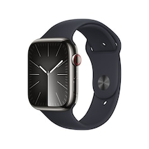 Apple Watch Series 9 GPS + Cellular 45 MM Çelik Kasa S/M Akıllı Saat (Apple Türkiye Garantili)