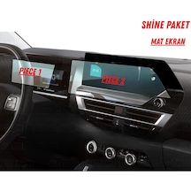 Citroen C4x Shine Paket Uyumlu Hayalet Ekran Ve Multimedya Mat Ekran Koruyucu
