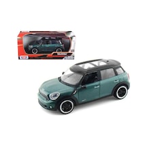 Motormax Mini Cooper S Countryman 1/24 Yeşil Model Araba