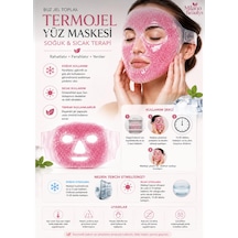 Milano Beautys Termojel Yüz Maskesi Sıcak Soğuk Kullanımlı Jel Maskesi