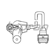 TOPRAN 205894001 Devir Sensörü (Opel: Vectra B 1.6I 16V 95-02)