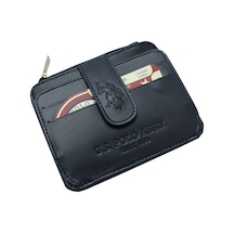 U.S. Polo Assn. Plcuz 7658 U.S.Polo Assn.Hakiki Deri Erkek Kartlık-Lacivert