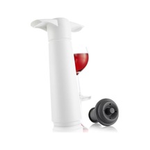 Vacu Vin Şarap Vakum Seti - 1 Pompa 1 Tıpa / Beyaz Çok Renkli