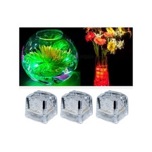 Led Işıklı Buz Küpleri Şeffaf