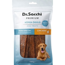 Dr.sacchi Premium Tavuk Kuru Kesim Jerky Tahılsız Köpek Ödülü 100 Gr 109-30030.01