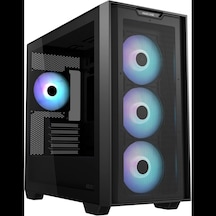Asus A21 Plus, Psu Yok, Tempered Glass, Argb, Micro Atx, Gamıng Kasa
