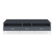 Hyperion Tv Ünitesi 3 Raflı 3 Çekmeceli 220x44x51 Antrasit-antrasit Antrasıt/antrasıt - Antrasıt