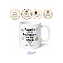 Satınalma Müdürüne Esprili Kupa Pazarlık Payı Tedarik Zinciri Hediye Bardak Beyaz / Çok Renkli