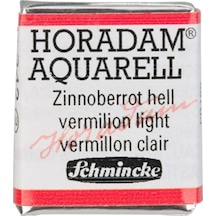 Schmincke Horadam Aquarell Artist Sulu Boya Vermilion Light Yarım Tablet