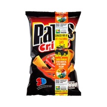 Patos Critos Süper Plus Cips Acılı 115 G - Acılı Mısır Cipsi 4'li Avantaj Paketi - 4 Adet Tarı
