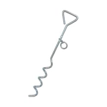 Nunbell Köpekler  İçin Bahçe Bağlama Kazığı Galvanize 40 Cm