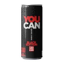 You Can Black Edition Enerji İçeceği 250 ml 24'lü