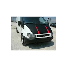 Transit V-184 00-06 Kaput Maskesi Kırmızı Desen