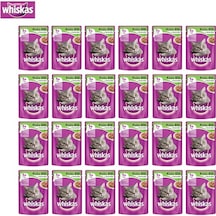 Whiskas Kuzu Etli Pouch Yetişkin Kedi Maması 24 x 100 G