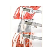 Dancemonkey 70 M Çelik Tel, Ölçekli İşaretleme Çekme Halkası, Kauçuk Kaplı Halat Diğer