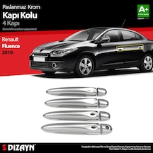 S-dizayn Renault Fluence Krom Kapı Kolu 4 Kapı Sensörlü 2010-2016