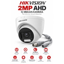 Hikvision 2mp Ahd Full Color Renkli Gece Görüşü Dome Kamera