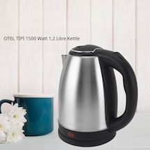 Crown CRW-7105 1.2L Otel Tipi Kettle