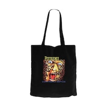 Pestilence Consuming  Siyah Kanvas Bez Çanta Siyah