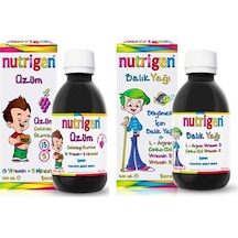 Nutrigen İkili Set ( Nutrigen Portakal Aromalı Balık Yağı Şurubu