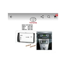Toyota Corolla Terra Sol Dabıl Teyp Çerçevesi 7 İnç Uyumlu