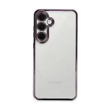 Samsung Galaxy S24 Fe Kılıf Razer Lensli Silikon - Mor