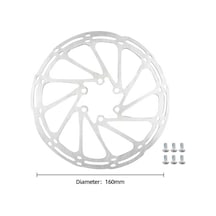 Wake 160mm Wk-rt01/rt530 Tekli Kutulu 6 Vidalı Disc Rotoru