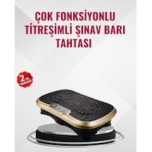 Ev Tipi Titreşimli Spor Aleti Yağ Yakım Destekli Tasarım Açık Bej