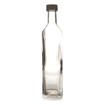 Cam Şişe Şeffaf (Kapaklı) 500 Ml.