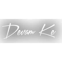 Devamke Araba Sticker 17x17 Cm Beyaz