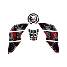 Honda Msx 2014-2022 Uyumlu Tank Pad Seti Çok Renkli