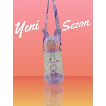 Relaxion, Kulaklı, Boyun Askılıklı, İthal Lüx Mor Matara/suluk 600 Ml 444 Açık Mor