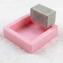 Kare Sabun Silikon Kalıp 4.5x4.5 Cm
