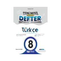 8.Sınıf Türkçe Yeni Nesil Nitelikli Defter - Osman Can Doma - Nitelik Yayınları