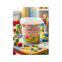 Doğal Kinetik Oyun Kumu 1kg Bej Bej