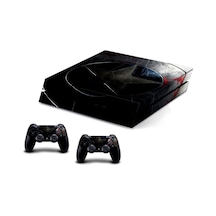 PS4 Fat Kaptan Amerika Sticker Seti