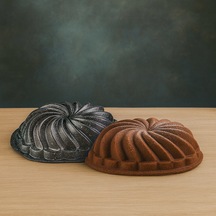 Kitchen Nirvana Baton Kek Kalıbı - Antrasit - 24 Cm Çok Renkli