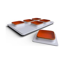 Mcblue Beyaz Kahvaltılık Takımı Beyaz