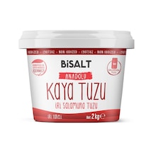 Bisalt Anadolu Kaya Salamura Tuzu İri 2 KG