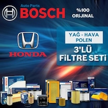 Bosch Honda Jazz 1.4 L13z Filtre Bakım Seti 2009-2014 3np