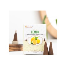 Limon Aromalı Organik Kömürsüz Konik Tütsü