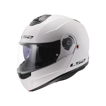 Ls2 Strobe 2 Beyaz Kask - L