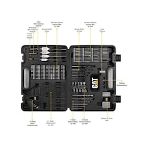 Cat Da01903 201 Parça Delme/vidalama/allen Universal Matkap