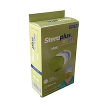 Steraplus Colors Ffp2 5 Katmanlı Telli N95 Maske Yeşil 10'lu