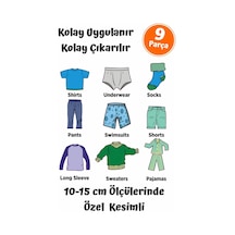 MSticker Erkek Çocuk Dolap Düzenleyici Sticker-etiket