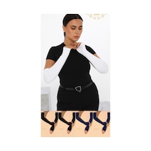 Aldaıyr 5 Pratik Tesettür Parmaklı Kolluk Çok Renkli30