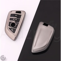 Bmw 1 3 5 6 7 Serisi G32 G30 G20 G11 & X1 X3 X5 X6 X7 & Z4 M Titan Gri Tpu Anahtar Kılıfı 1 Adet