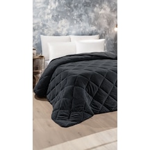 Ogi Home Welsoft Yorgan Çift Taraflı Çift Kişilik 195x215 - Antrasit Antrasit